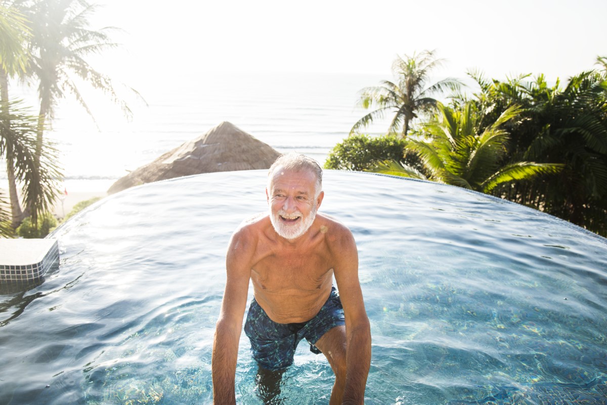 Une piscine oasis avec une geomembrane en 9 jours pour moins de 10 000 €