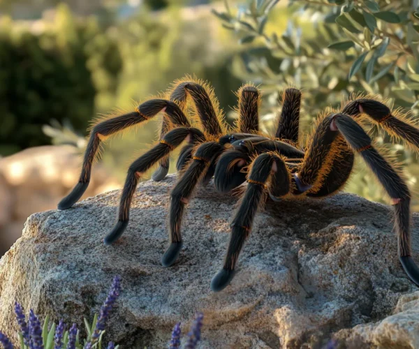 Les dangers liés à la mygale de Provence : tout ce que vous devez savoir