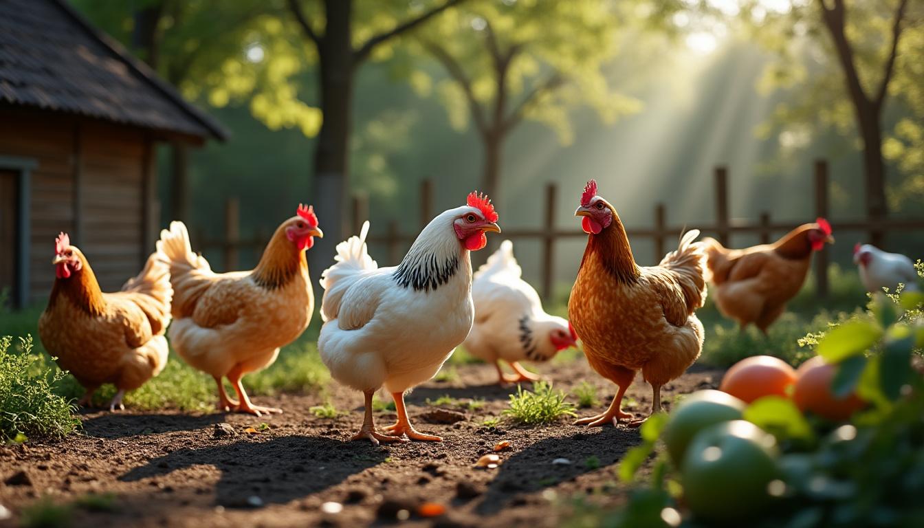 Les races de poules de plein air à adopter absolument