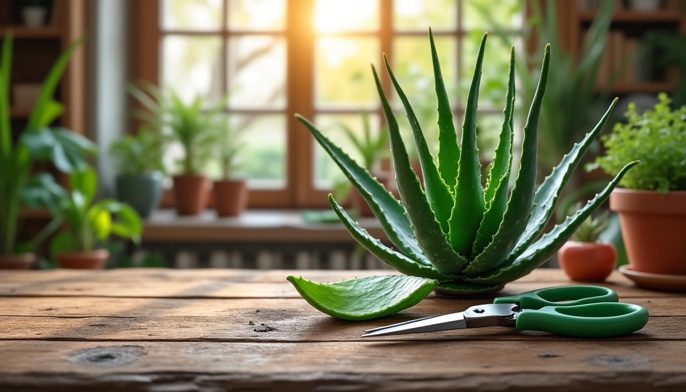 Comment tailler un aloe vera : guide étape par étape