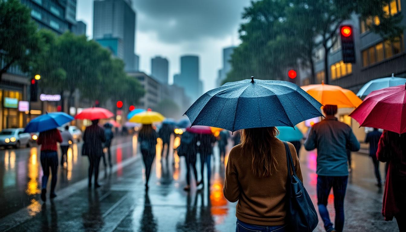 apprenez à distinguer la pluie éparse des averses et comprenez leurs effets sur votre vie quotidienne grâce à notre guide explicatif.