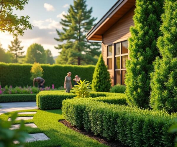Optimisez votre jardin en sachant quand tailler les haies de thuyas