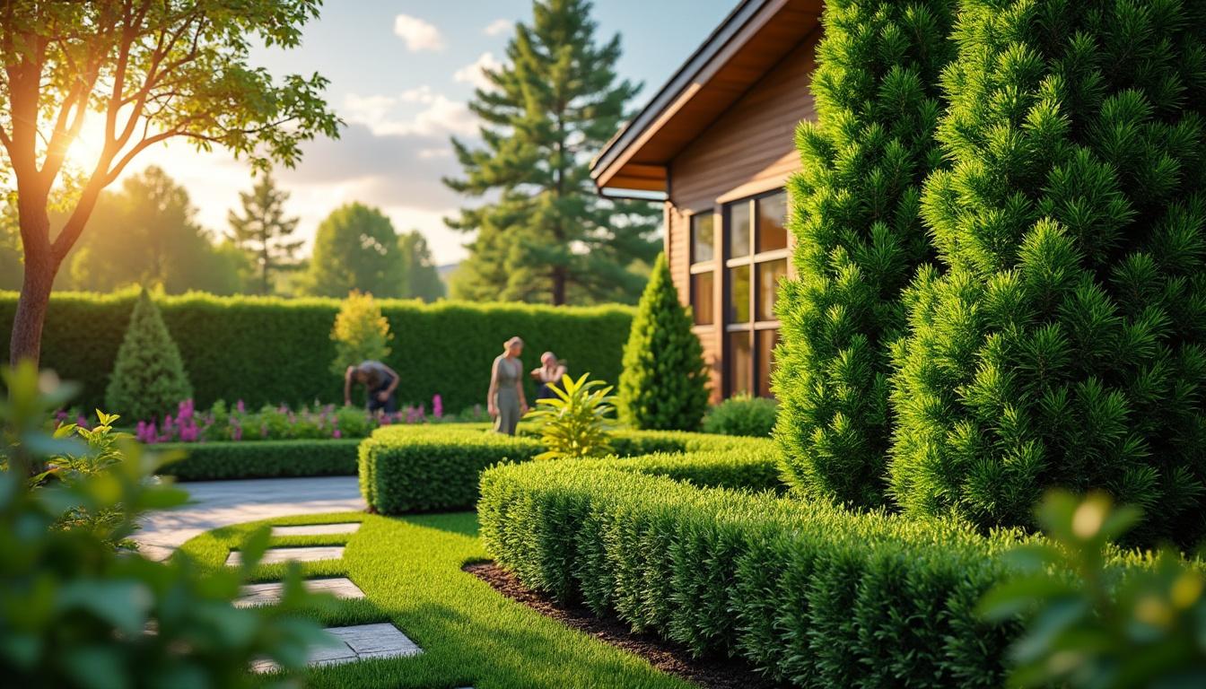 Optimisez votre jardin en sachant quand tailler les haies de thuyas