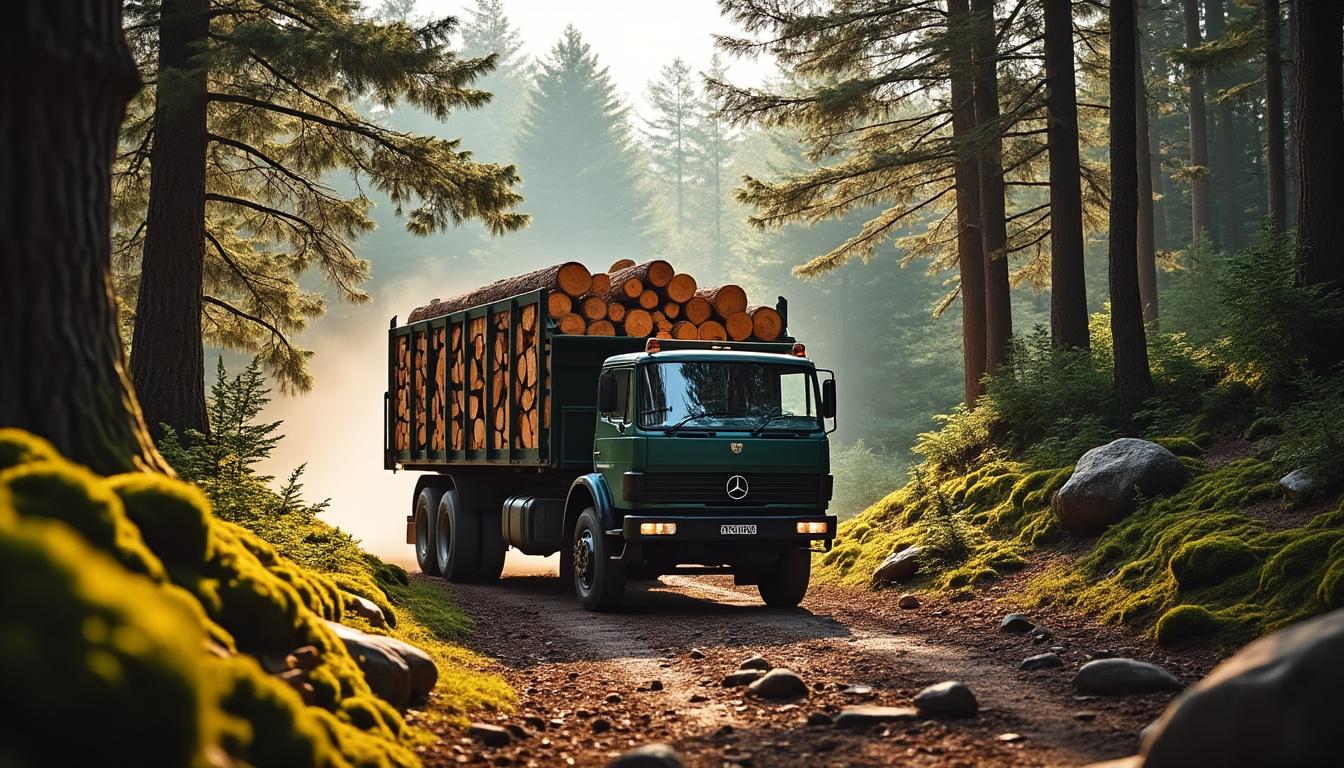 découvrez tout ce qu'il faut savoir sur le prix d'un camion de grumes de bois en bretagne : facteurs influençant le coût, astuces pour économiser et conseils d'experts pour un achat réussi.