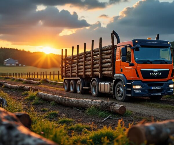 Tous les secrets sur le prix d’un camion de grumes de bois en Bretagne révélés