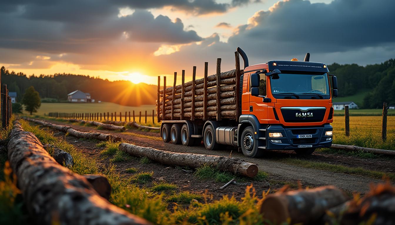 Tous les secrets sur le prix d’un camion de grumes de bois en Bretagne révélés