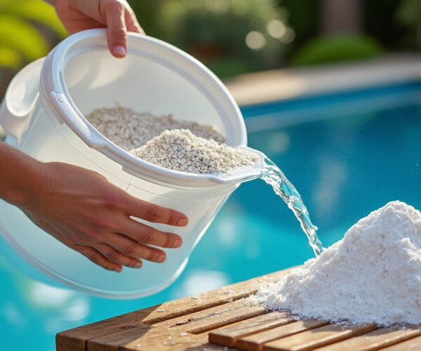 Comment faire remonter le pH d’une piscine naturellement sans se ruiner