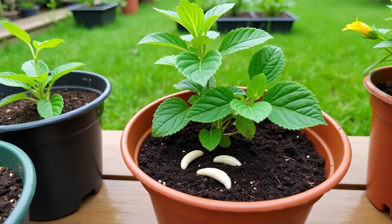 découvrez comment éliminer efficacement les gros vers blancs de vos pots de fleurs grâce aux conseils d’experts et préservez la santé de votre jardin facilement.