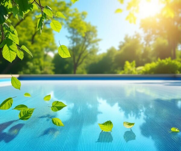 Océans de tranquillité : l’importance d’un filet de piscine anti-feuilles