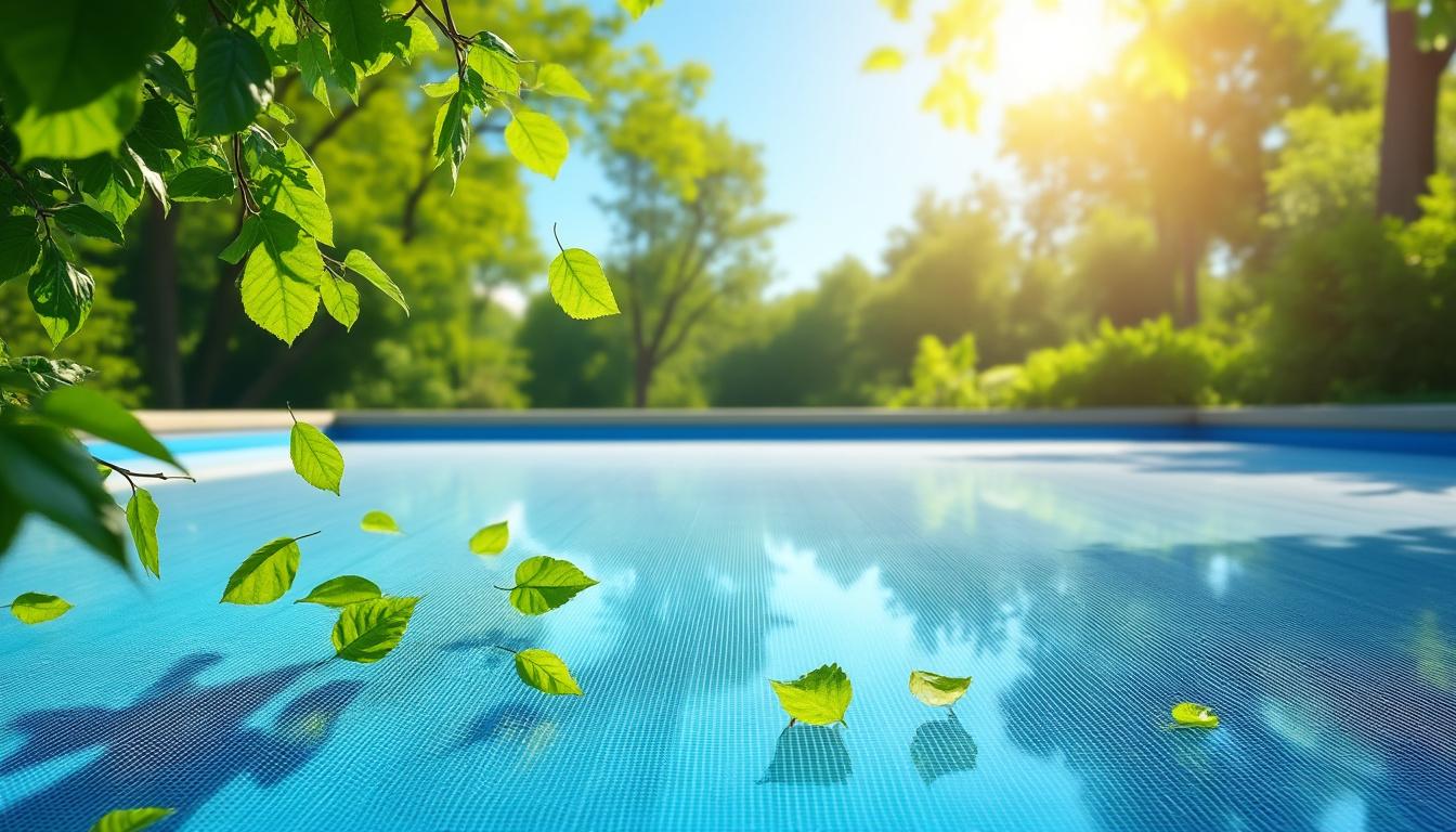 Océans de tranquillité : l’importance d’un filet de piscine anti-feuilles