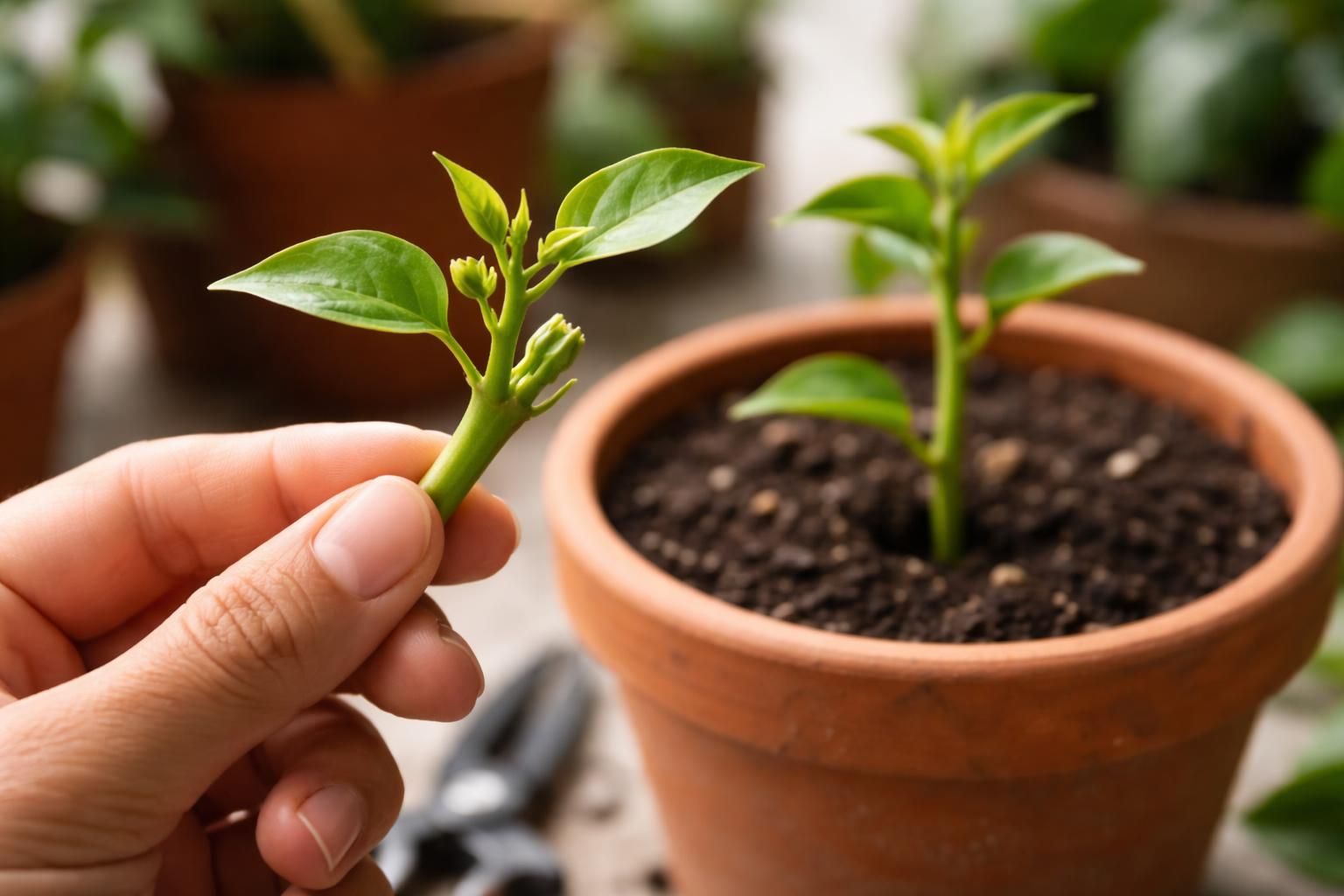 Bouts de tige : comment bouturer un bougainvillier avec succès