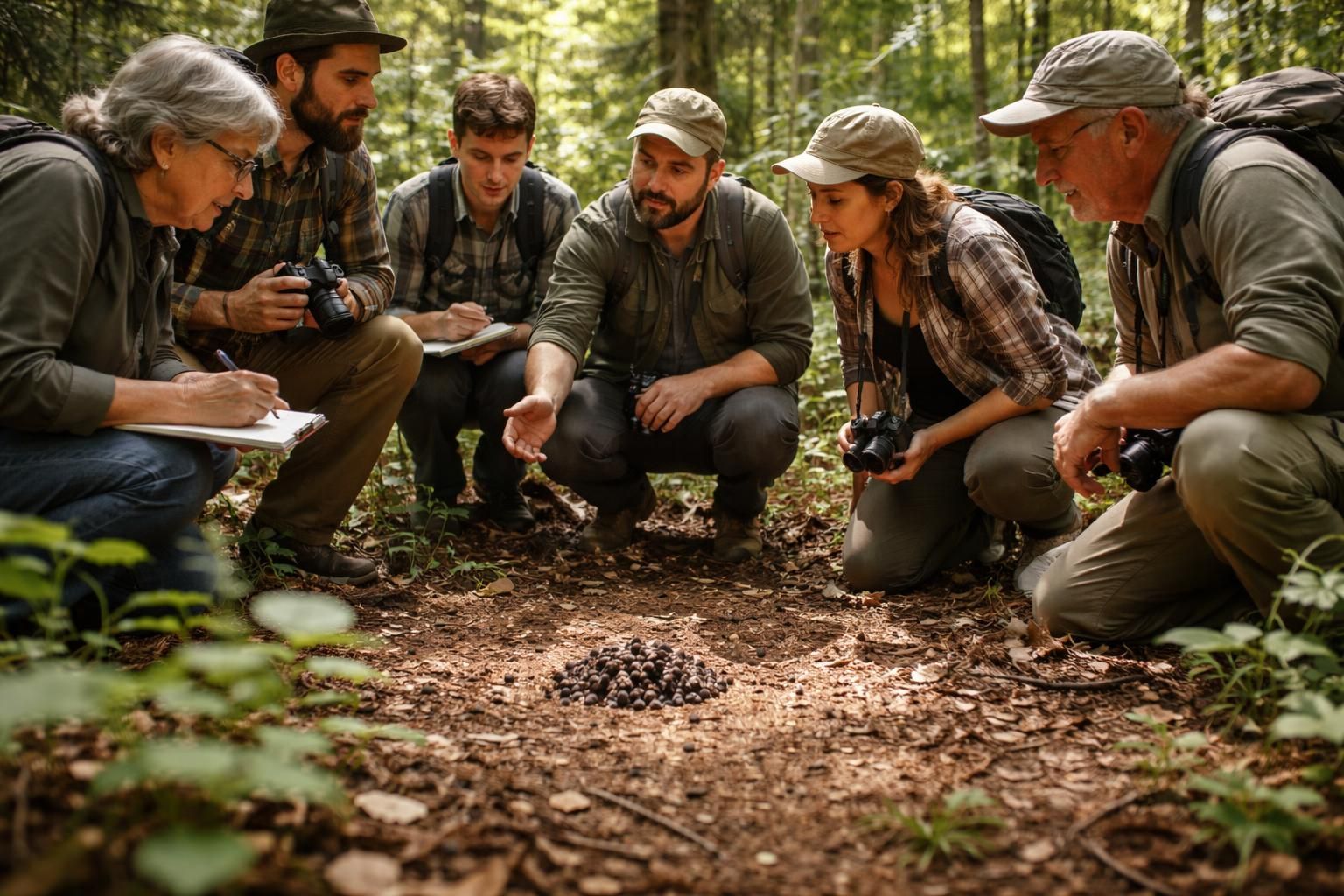 Caca d&rsquo;écureuil : un sujet de débat parmi les passionnés de la nature
