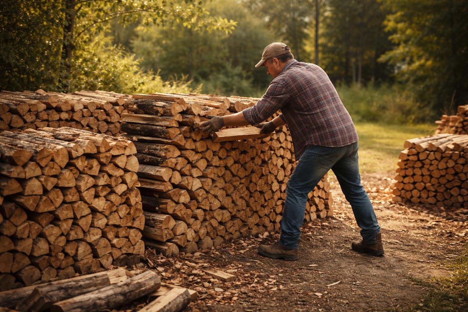 Combien de temps pour ranger 5 stères de bois lorsque l’on est seul ?