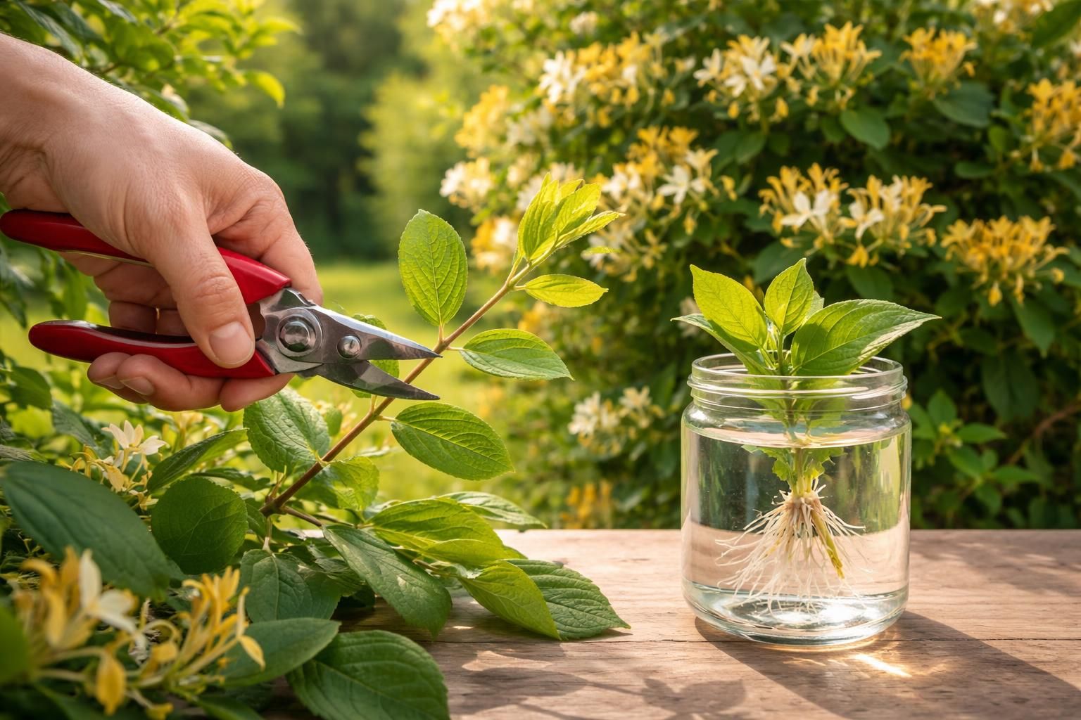Comment faire la bouture de chevrefeuille et profiter de ses fleurs toute l&rsquo;année