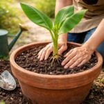 Comment faire pousser planter une banane dans la terre en pot