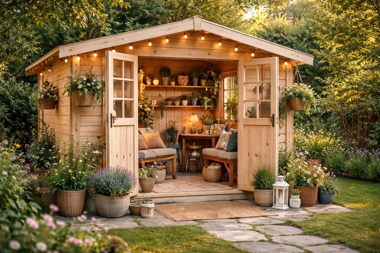 Comment personnaliser votre abri de jardin démontable pour en faire un espace unique