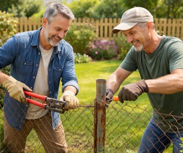Enlever un grillage mitoyen : Pratiques recommandées pour un voisinage serein