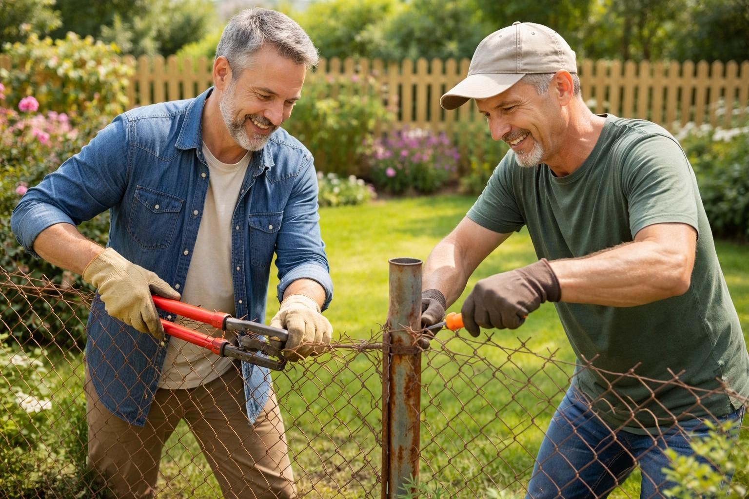 Enlever un grillage mitoyen : Pratiques recommandées pour un voisinage serein