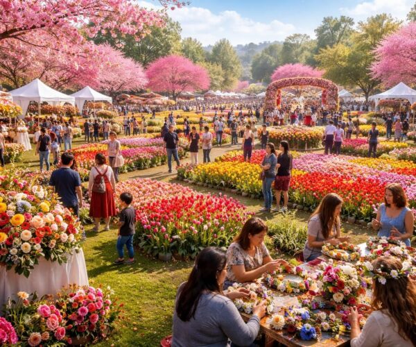 Événements autour des fleurs connues : festivals et expositions à ne pas manquer