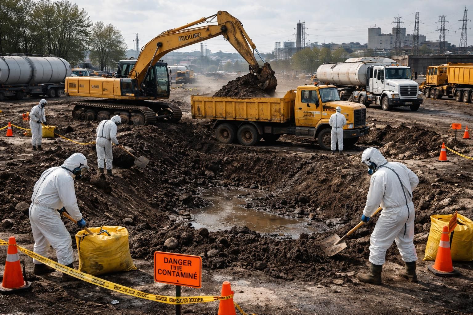 Prix d&rsquo;évacuation des terres polluées : que faut-il prévoir ?