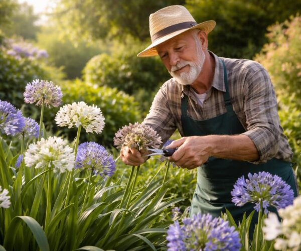 Quand couper les fleurs fanées des agapanthes et revitaliser votre jardin