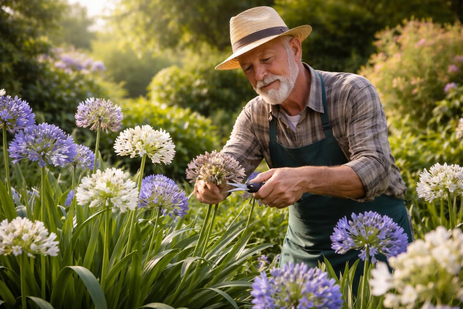Quand couper les fleurs fanées des agapanthes et revitaliser votre jardin