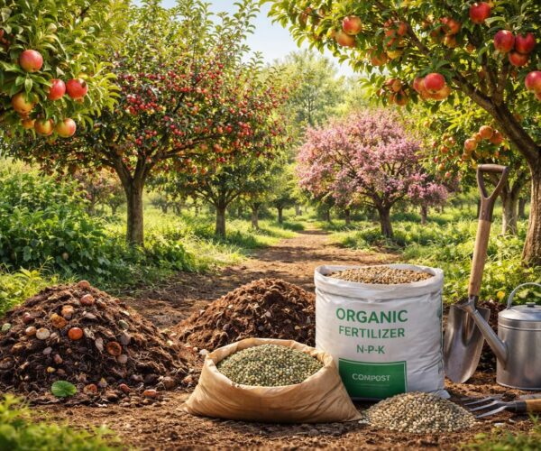 Quel engrais choisir pour des arbres fruitiers en pleine forme