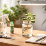 Quel matériel utiliser pour bouturer le crassula dans l&rsquo;eau avec succès