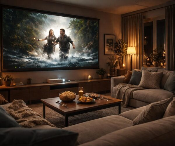 Scène “soirée cinéma” : synchroniser lumière + proj avec vidéoprojecteur Epson