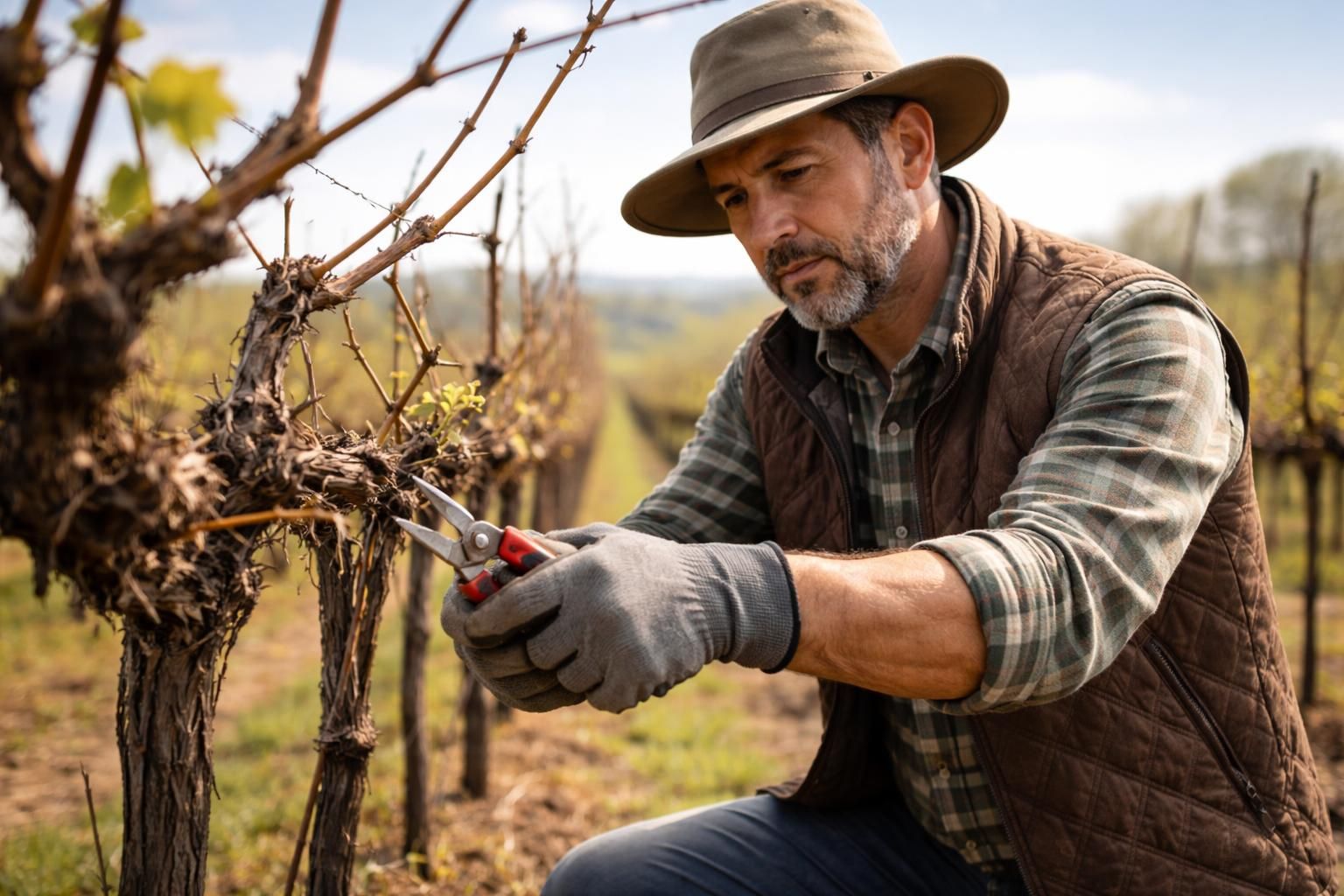 Taille vigne : les gestes essentiels pour bien repartir