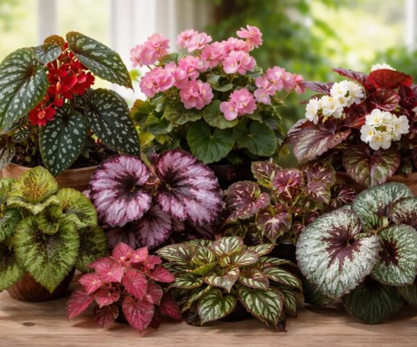 Types de bégonias : Guide pour les passionnés de plantes