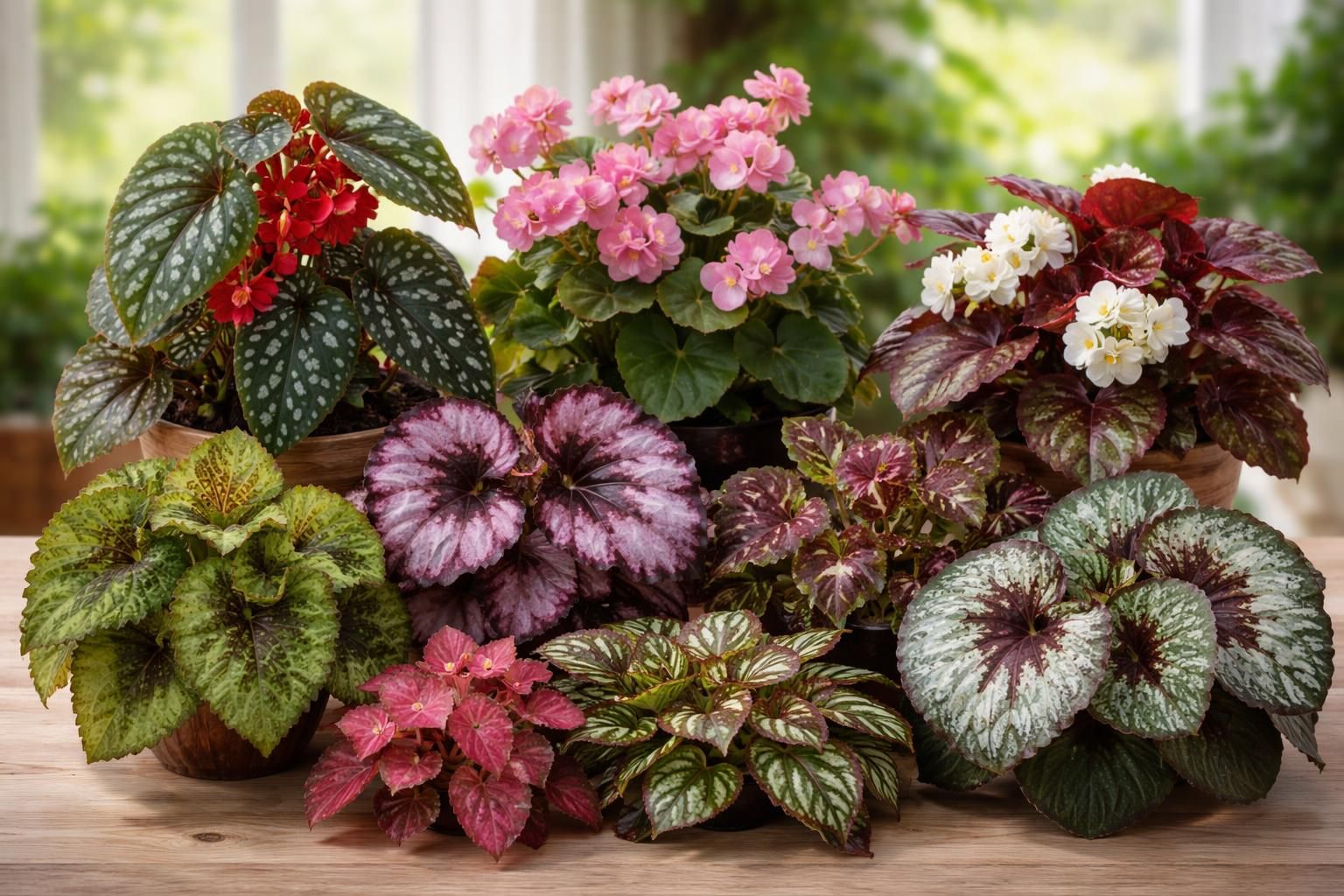 Types de bégonias : Guide pour les passionnés de plantes