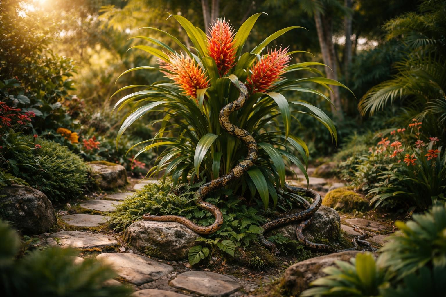 Utiliser la plante qui attire les serpents pour un jardin original