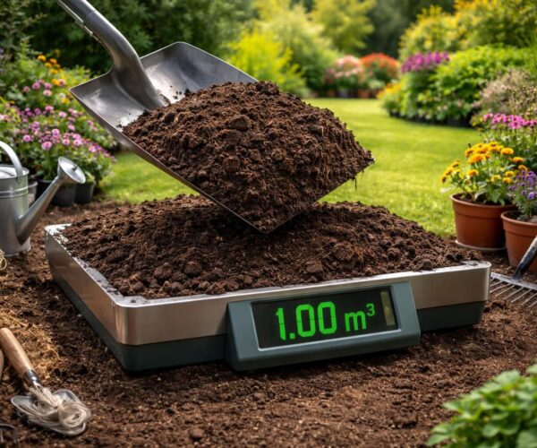 Analyser le poids de 1m3 de terreau pour améliorer votre jardin
