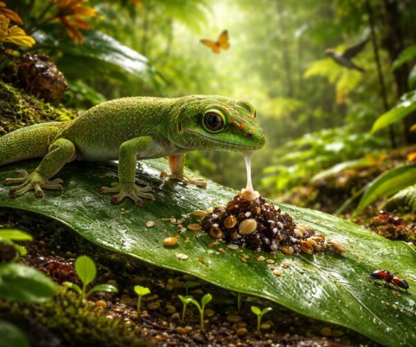 Comment le caca de gecko contribue à la biodiversité des écosystèmes tropicaux