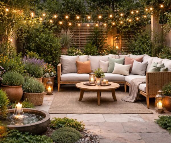 Créer un petit jardin cosy : les tendances à adopter cette année