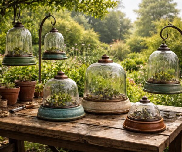 Découvrez comment fabriquer des cloches de jardin qui résistent aux intempéries