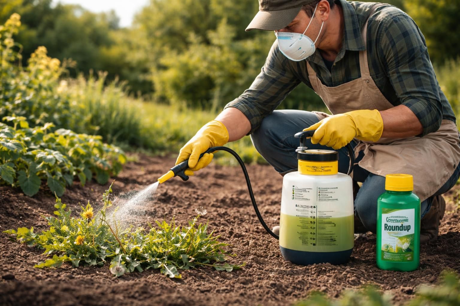Dosage du désherbant Roundup : conseils pratiques pour une application réussie