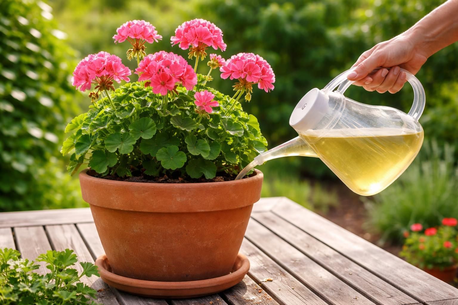 Engrais pour géranium avec de l&rsquo;urine : une méthode efficace et naturelle à adopter