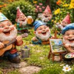 Entre humour et art : l&rsquo;univers créatif des nains de jardin rigolo