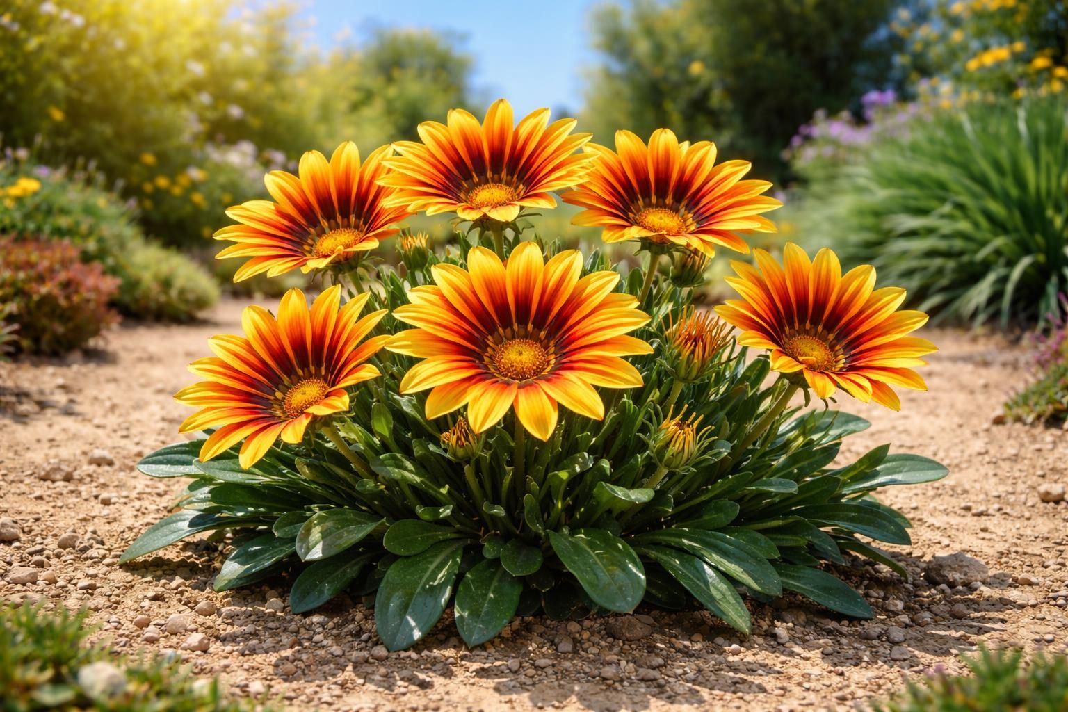 Gazania : une plante résistante pour massifs ensoleillés
