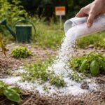 Gros sel pour désherber : les erreurs courantes à éviter