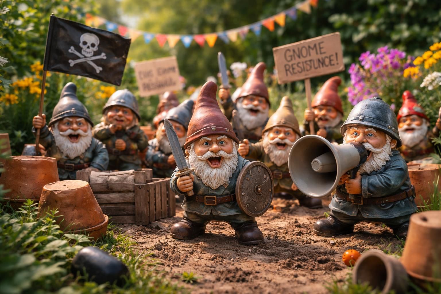 Le front de libération des nains de jardin : quand l&rsquo;humour et la satire rejoignent une lutte sérieuse