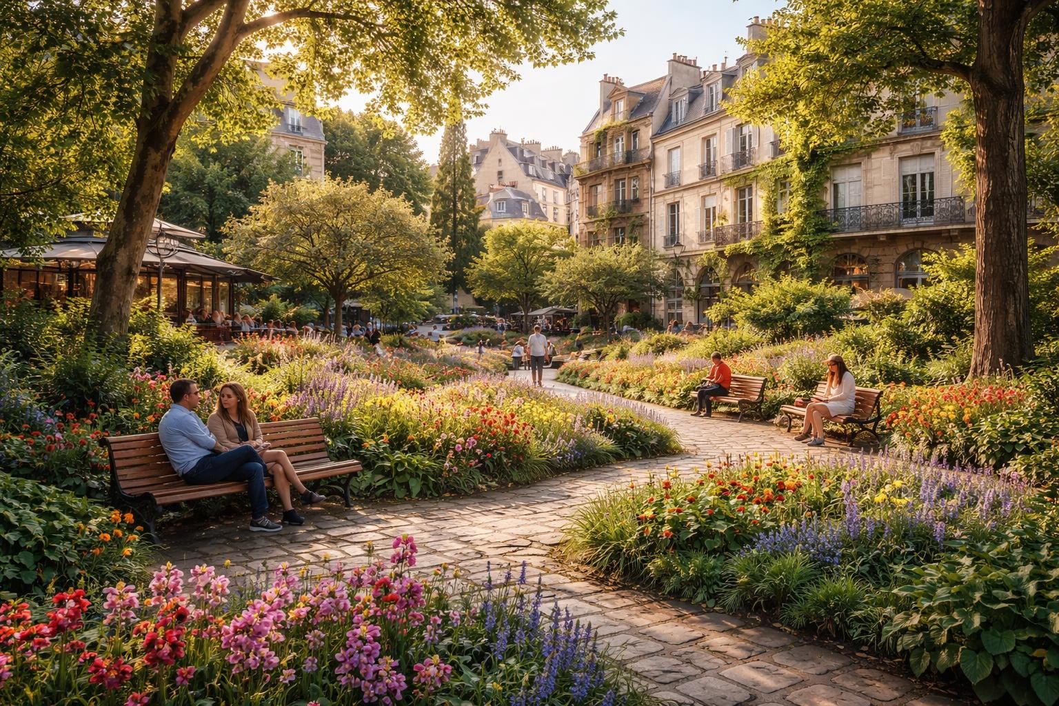 Le jardin Renoir à Montmartre : un espace vivant entre histoire et modernité
