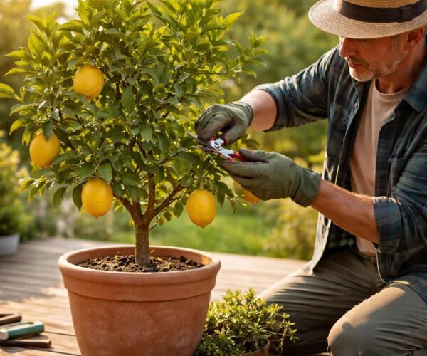 Quand tailler les citronniers en pot : conseils pour un entretien réussi
