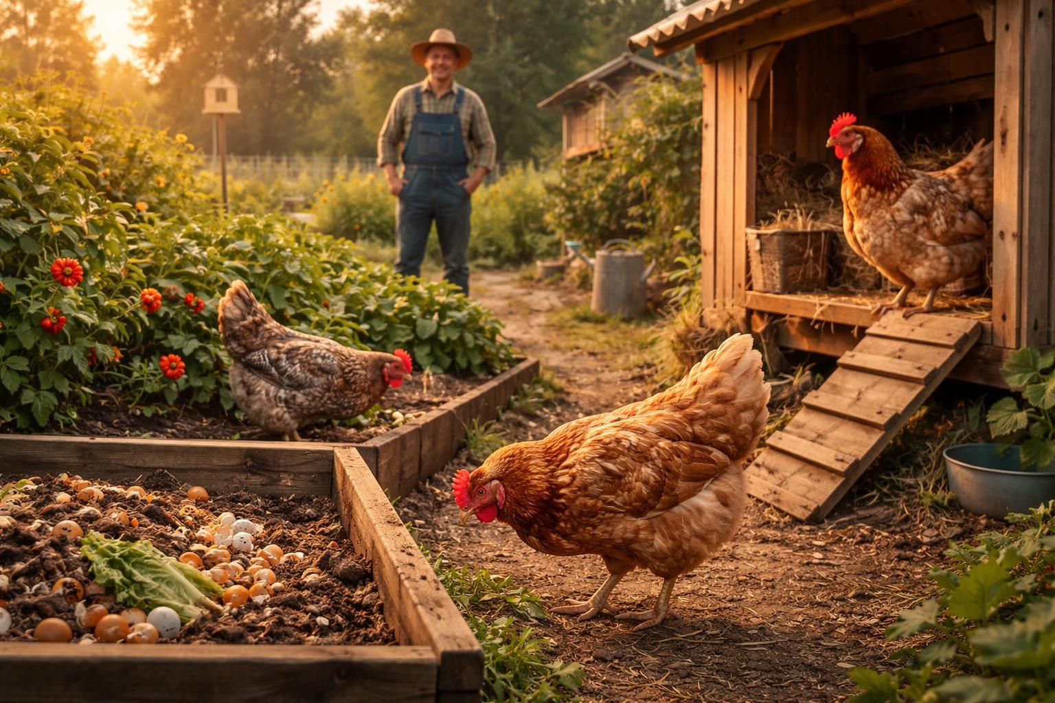 Que faire des vieilles poules pondeuses : idées originales pour les intégrer à votre ferme