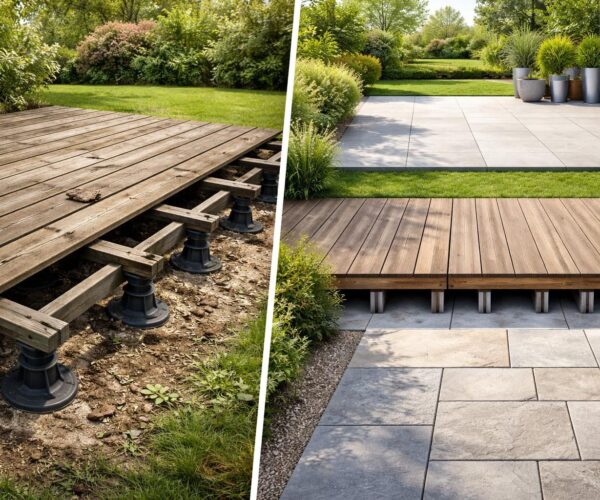 Quels sont les inconvénients d&rsquo;une terrasse sur plots et les meilleures alternatives disponibles