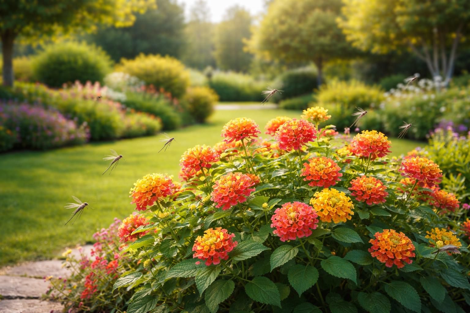 Raison d&rsquo;intégrer la lantana plante toxique pour le moustique dans votre aménagement paysager