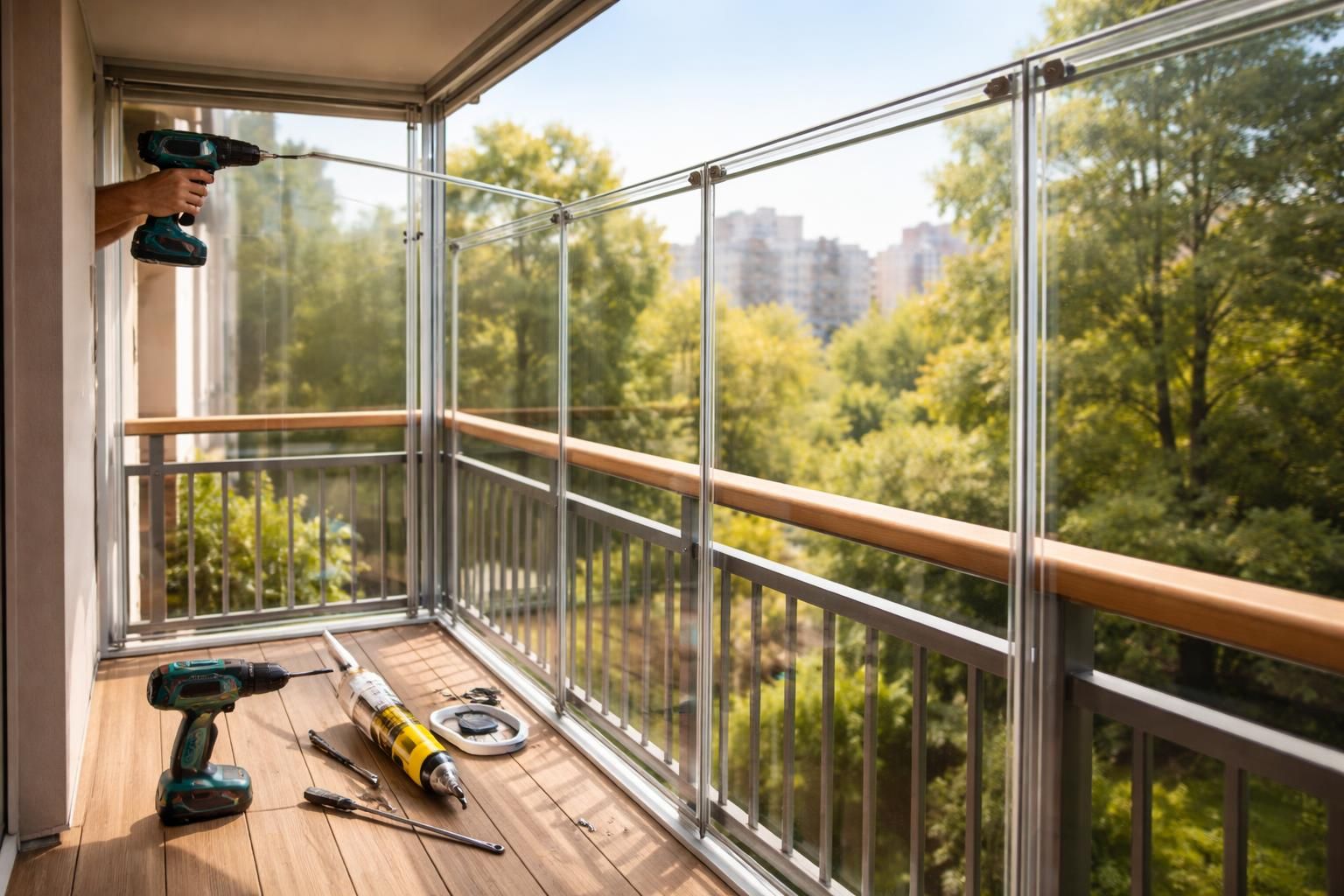 Tout ce qu&rsquo;il faut savoir avant de fermer un balcon avec du plexiglas