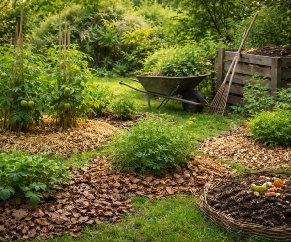 Trouvez du paillage gratuit écolo : astuces pour un jardin à petit prix